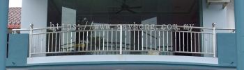 Stainless Steel Balcony Railing 白钢天台栏杆