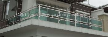 Stainless Steel Balcony Railing 白钢天台栏杆