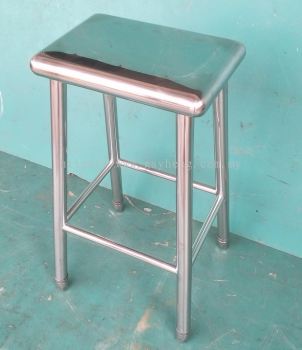 Stainless Steel Chair / Stool Medium Height 白钢椅子/凳子中等高度