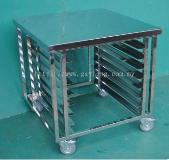 Stainless Steel Combi Oven Table 白钢烤炉桌