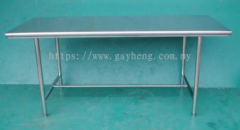 Stainless Steel 1 Tier Table 白钢1层桌