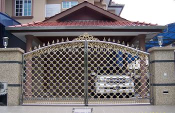 Stainless Steel Gate  白钢篱笆门