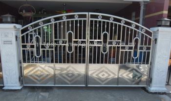 Stainless Steel Gate  白钢篱笆门