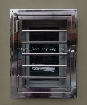 Stainless Steel Electric Meter Door  白钢电表门