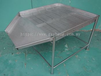 Stainless Steel Sotong Display 白钢展示苏东盘