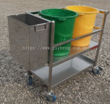 Stainless Steel Trolley 白钢推车