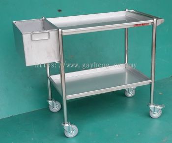 Stainless Steel Trolley 白钢推车