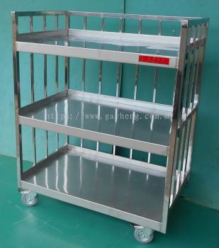 Stainless Steel Trolley 白钢推车