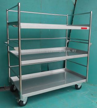 Stainless Steel Trolley 白钢推车