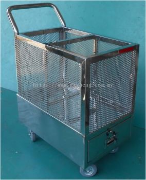 Stainless Steel Trolley 白钢推车