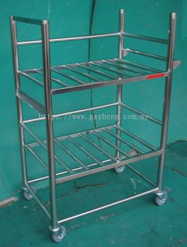 Stainless Steel Trolley 白钢推车