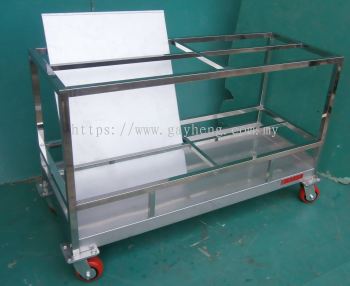 Stainless Steel Trolley 白钢推车