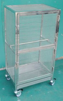 Stainless Steel Pet Cage (Bird Cage) 白钢宠物笼 (鸟笼)