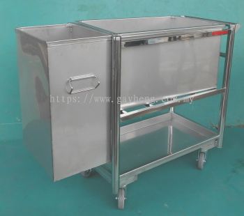 Stainless Steel Trolley 白钢推车