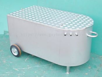 Stainless Steel Trolley 白钢推车