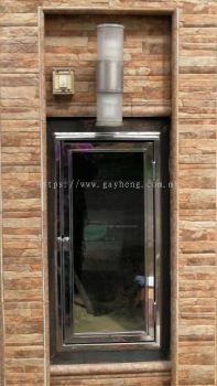 Stainless Steel Electric Meter Door  白钢电表门