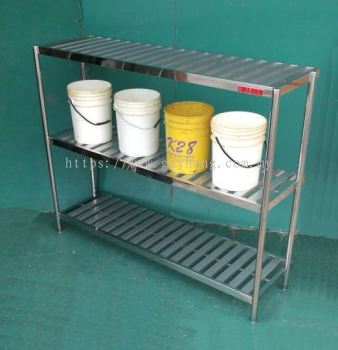 Stainless Steel Slatted Rack 白钢排骨架