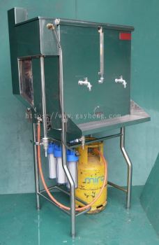 Stainless Steel Water Boiler Gas Free Standing 白钢(用煤气)高脚烧水炉