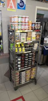 Stainless Steel Snack Display Rack ׸ʳչʾ