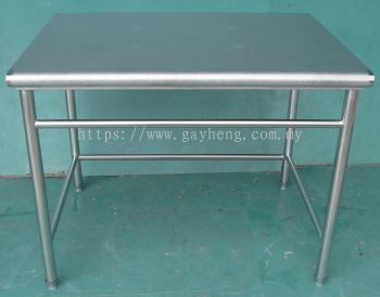 Stainless Steel 1 Tier Table 白钢1层桌