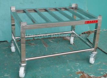 Stainless Steel Trolley 白钢推车