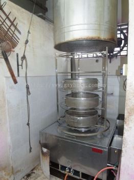 Stainless Steel Gas Steamer 白钢蒸炉(煤气)