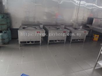 Stainless Steel Gas Steamer 白钢蒸炉(煤气)