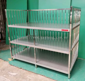 Stainless Steel Fruit or Vegetable Display Rack 白钢水果蔬菜展示架