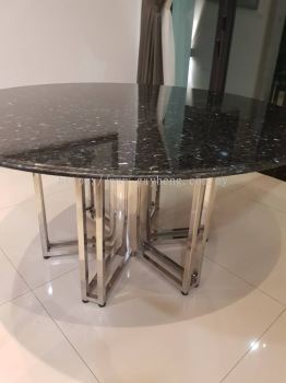 Stainless Steel Dining Table Stand 白钢饭桌脚