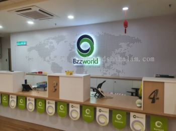 Bzzworld Signage, 3D Box Up LED Backlit Signboard Kuchai Lama, KL