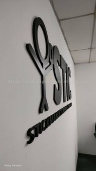 Indoor Signage, Pvc Box Up Lettering N Logo, STIC Ice Cream Signboard