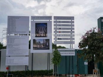 Inta Bina Sdn bhd Shah Alam - Construction Project Signboard
