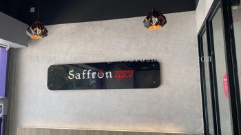 Saffron Signboard Shah Alam - Acrylic Poster Frame