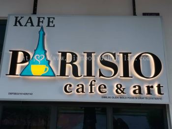 DSPAG Cafe Enterprise Petaling Jaya - 3D Box Up Backlit Signboard