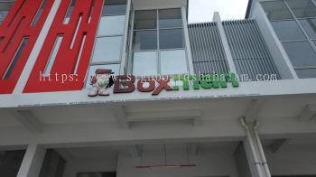 Boxman Sdn Bhd Kapar - 3D Box Up Lettering Signboard with Non LED