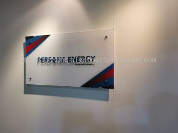 Persona Energy Klang - Acrylic Poster Frame With 3D lettering