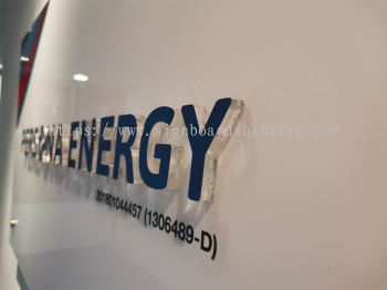 Persona Energy Klang - Acrylic Poster Frame With 3D lettering