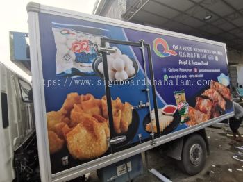 Q&A Food Resource klang - Trucks Lorry Sticker