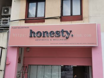 Honest Beauty Klang - 3D LED Box Up Signboard -Frontlit 