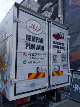 Faiza Spice Klang - Trucks Lorry Sticker 