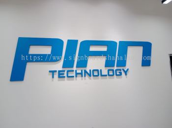 Pian Technology Shah Alam - 3D LED Box Lettering or logo 