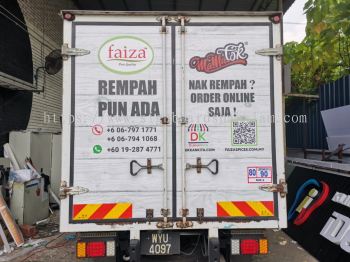 Faiza Spice - Trucks Lorry Sticker 