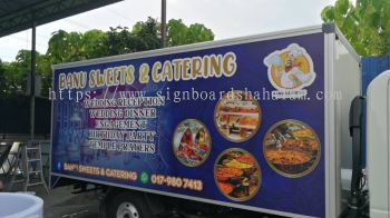 Banu Sweet & Catering Klang - Trucks Lorry Sticker 