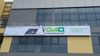 DAQ warehouse - 3D LED Frontlit Signboard 