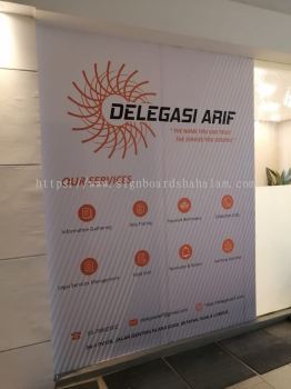 Delegasi Arif Shah Alam - Wallpaper Sticker Printing 
