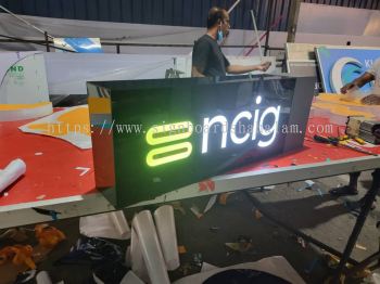 NCIG Klang -3D LED Box Up Signboard -Frontlit 