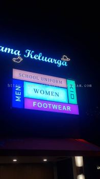 Perniagaan BB KIM WAH Puncak Jalil -3D LED Conceal BOX Up Signboard 