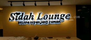 Sidah Lounge -3D Backlit Signboard kl 