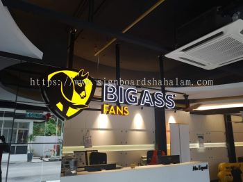 BIG ASS FANS 3D LED FRONTLIT SIGNAGE 