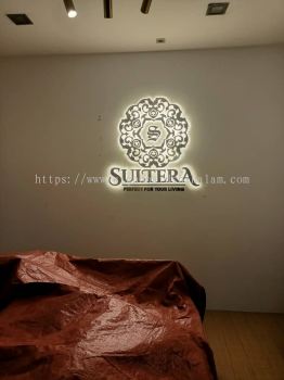 Sultera - 3D LED Stainless Steel Backlit Signage